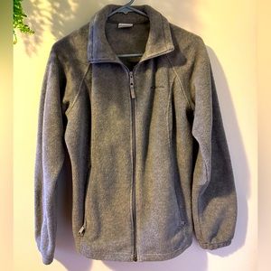 Columbia Gray Benton Springs Fleece Jacket M